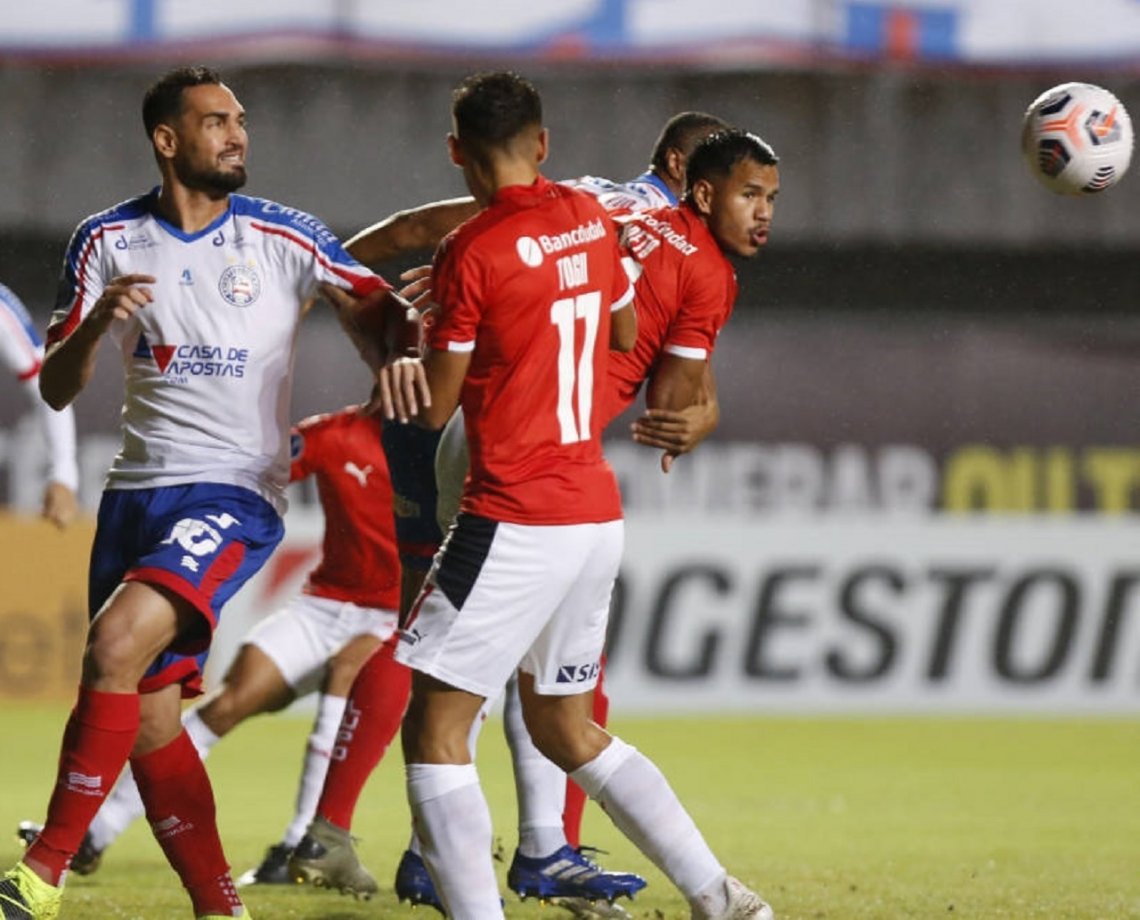 Sul-Americana: Bahia busca empate com Independiente, mas desperdiça pênalti e chance de liderar o grupo