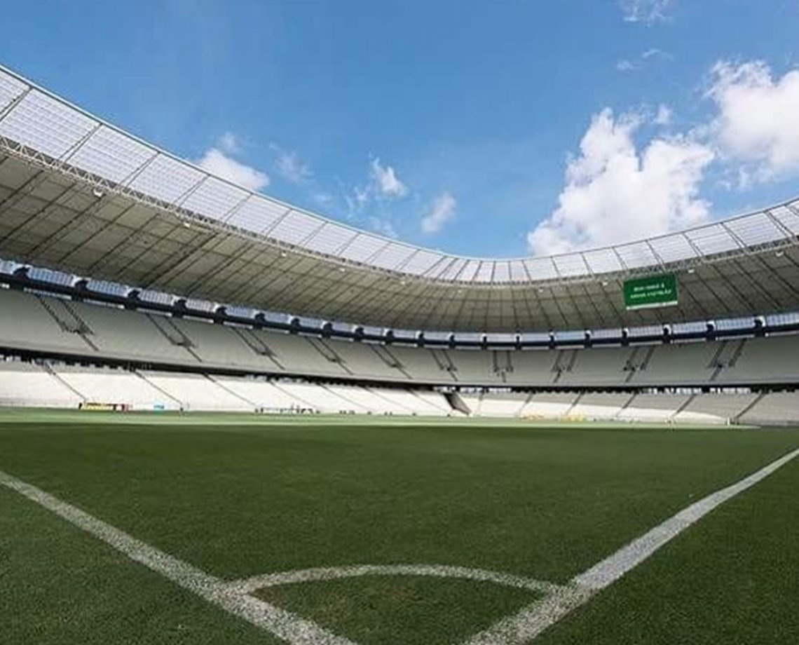 Pela terceira vez na história, Arena Castelão recebe final da Copa do Nordeste; TV Aratu transmite Ceará x Bahia 