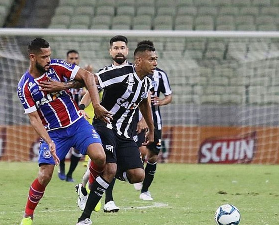 #TBT: Em 2018, Bahia venceu o Ceará em plena Arena Castelão; será que a história se repete neste sábado?