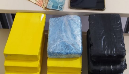 Cocaína avalia em R$ 500 mil é apreendida em Vitória da Conquista com três mulheres suspeitas