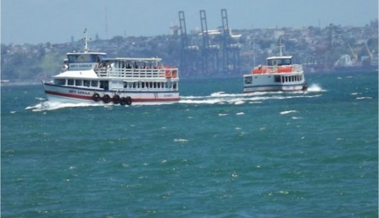 Travessia Salvador-Mar Grande é suspensa devido ao mau tempo; serviço deve ser retomado na segunda-feira