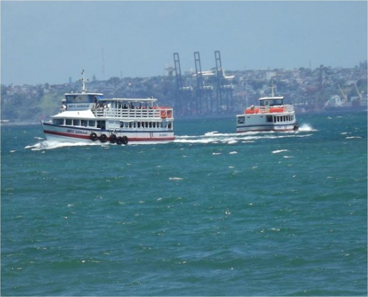 Travessia Salvador-Mar Grande é suspensa devido ao mau tempo; serviço deve ser retomado na segunda-feira