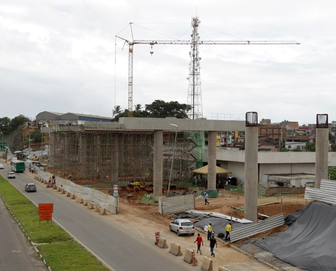 Obras do tramo 3 do metrô causam mudanças no acesso de passageiros à Estação Pirajá a partir do sábado