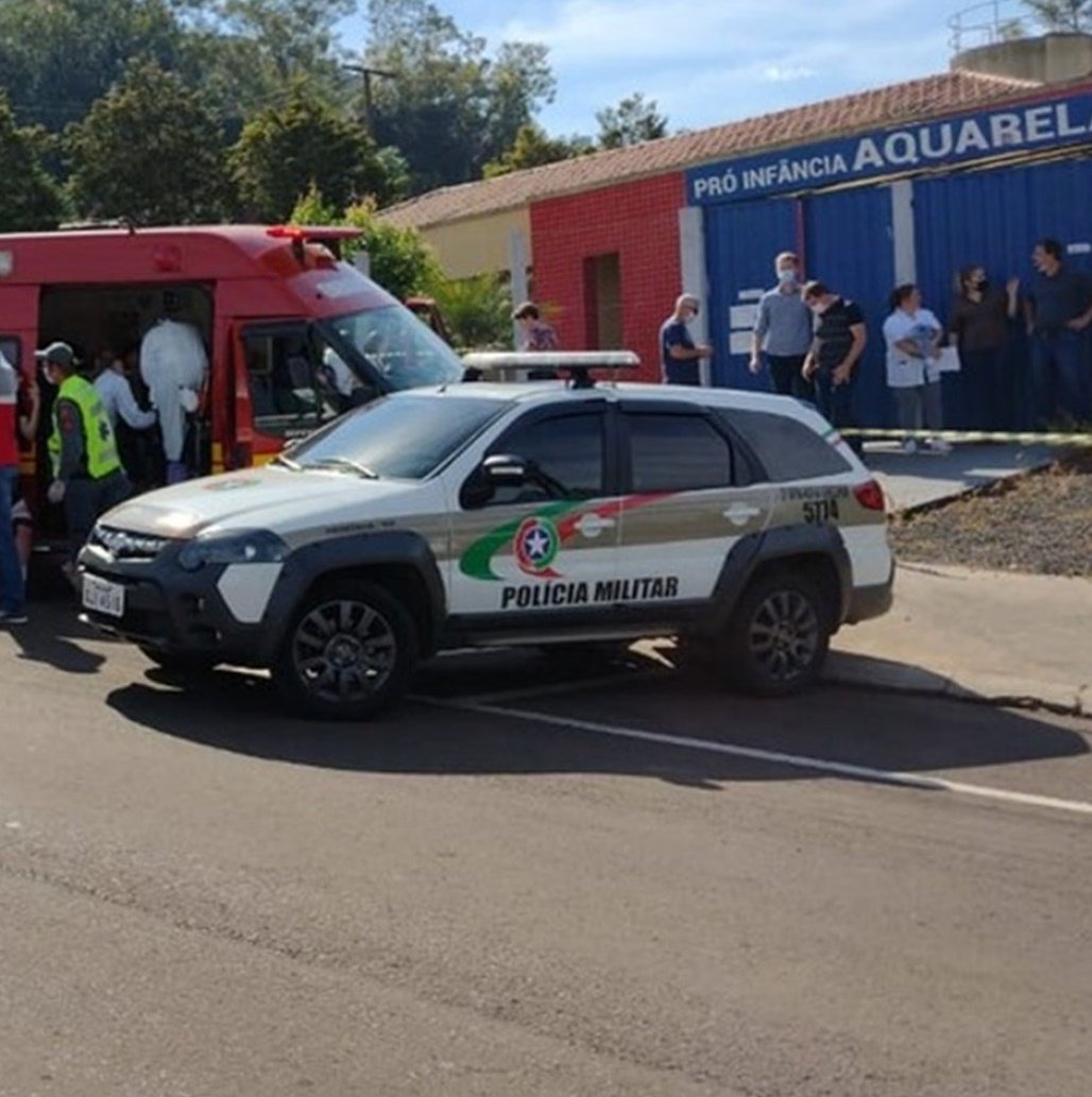 Após receber alta, autor de atentado em Santa Catarina é levado para presídio nesta quarta