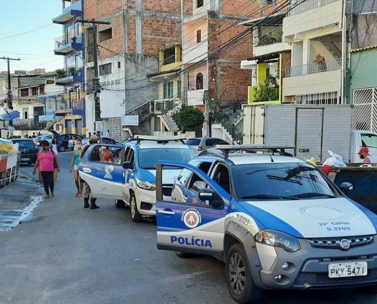 Tiroteios deixam três mortos e três feridos na região da Liberdade, em Salvador 