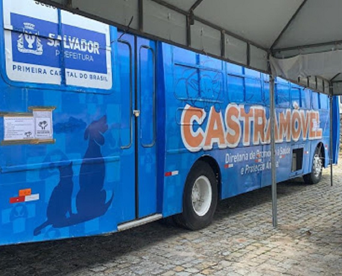 Castramóvel é instalado no bairro do Bonfim; atendimentos seguem até 30 de julho