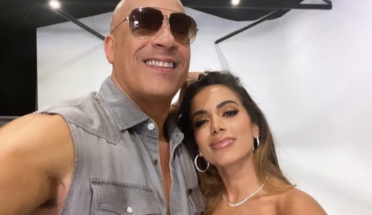 Anitta emplaca hit em novo filme da saga Velozes e Furiosos e posa ao lado de Vin Diesel; ouça a música