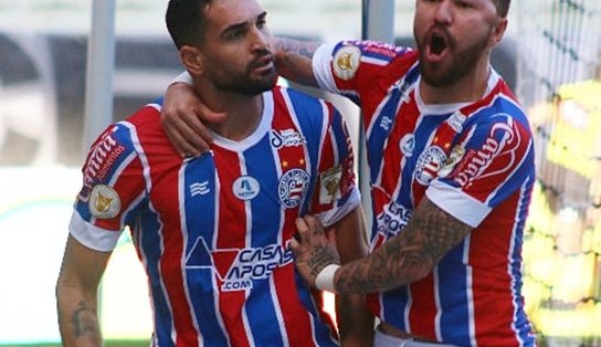 Com dois gols de Gilberto, Bahia bate o Ceará no Castelão e sobe para a 6ª posição da série A