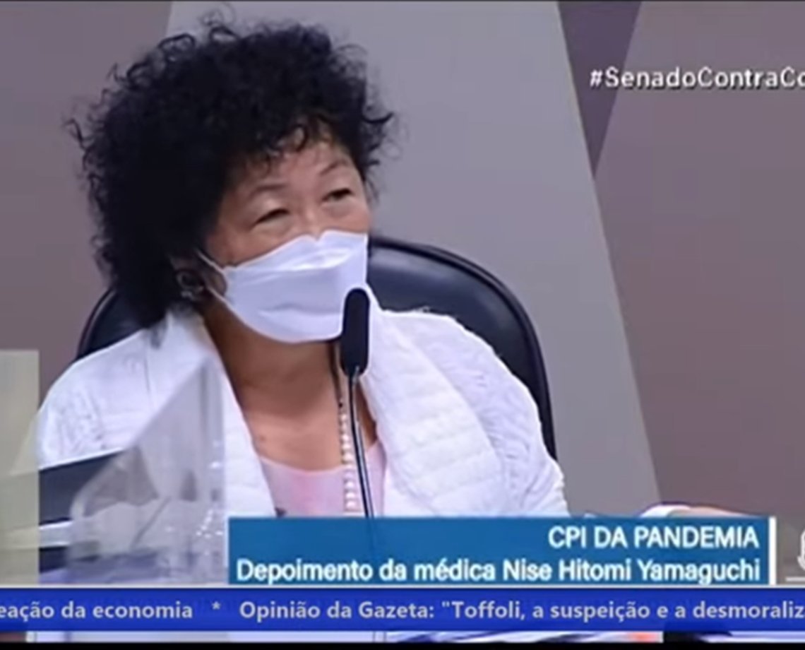 Médica Nise Yamaguchi processa Otto Alencar por "massacre moral" na CPI após debate sobre vírus e protozoário