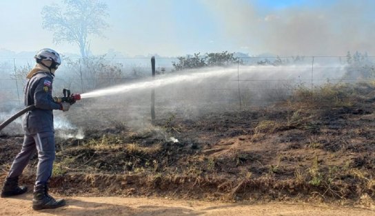 Em apenas dois dias, bombeiros atenderam seis ocorrências de incêndios em vegetação em Bom Jesus da Lapa