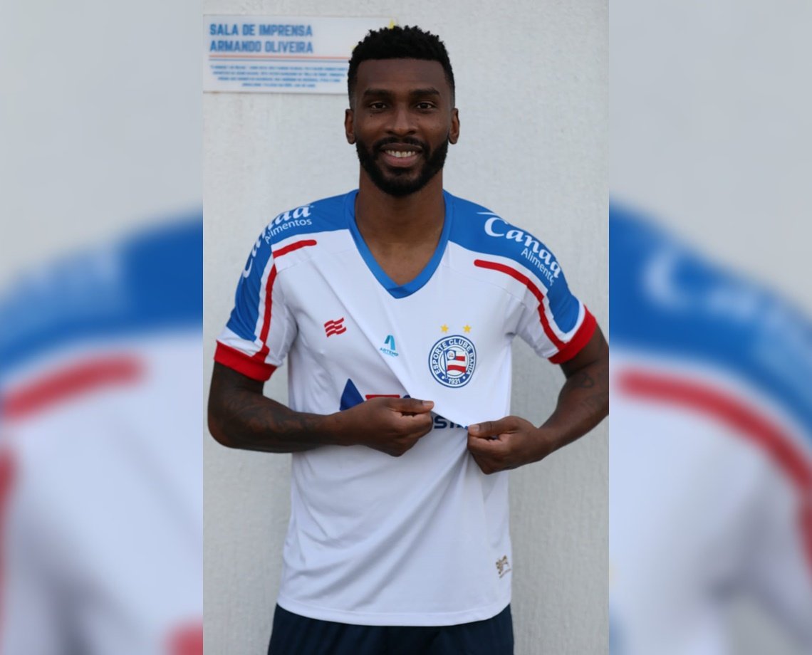 Ligger, ex-Bragantino, é o novo reforço do Bahia; zagueiro já está regularizado