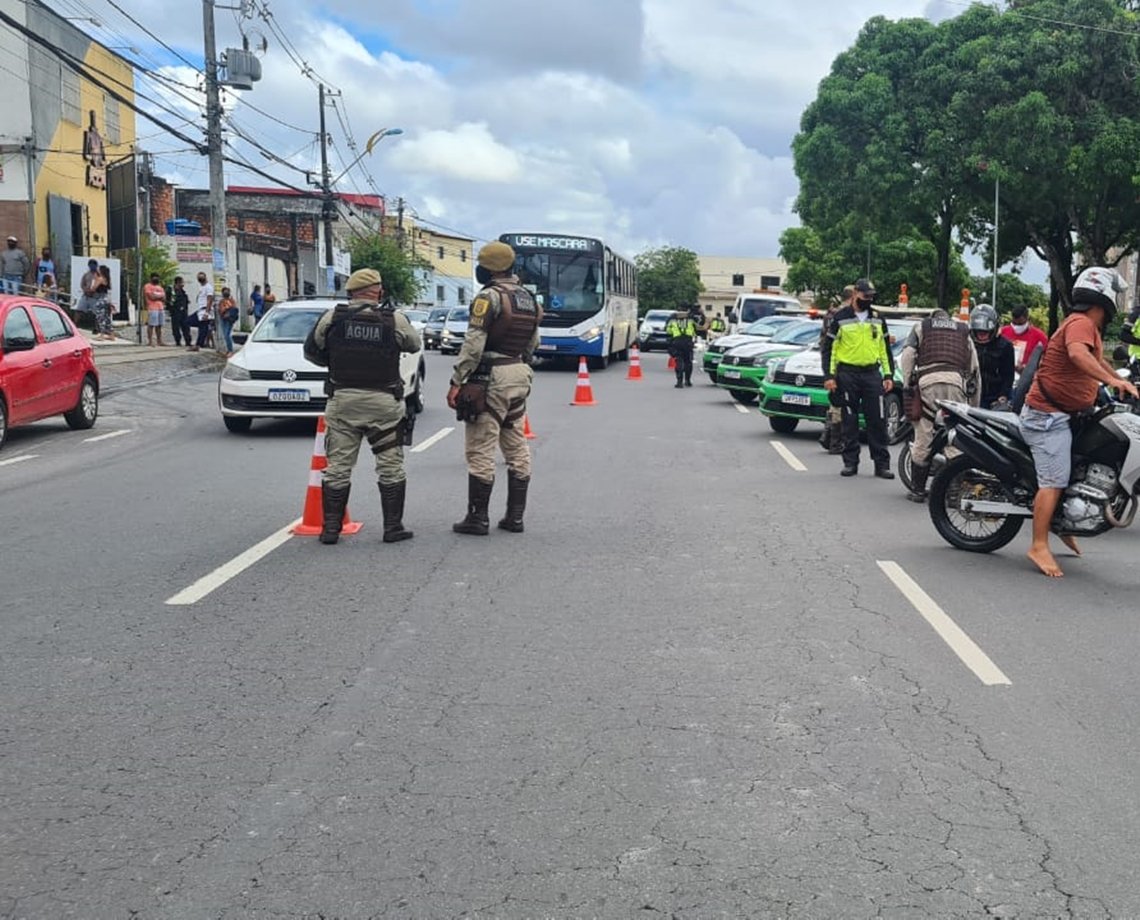 Operação Blitz Protege Salvador: PM cria nova tática para coibir roubo de carros na capital