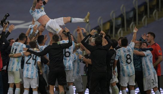 O título de Messi: contra o Brasil, no Maracanã, Argentina quebra jejum de 28 anos na Copa América