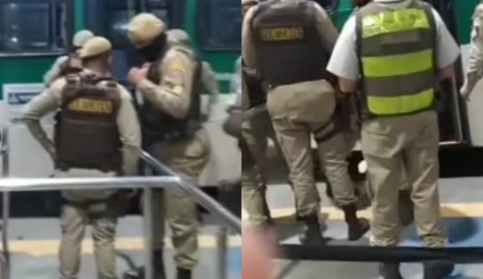 Terror no "buzu": passageiro mexe no bolso e é executado por bandido durante assalto em Salvador