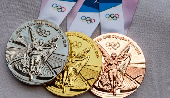 Conheça algumas curiosidades das medalhas dos jogos olímpicos de Tóquio 2020