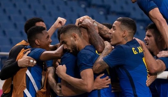 Brasil vence Arábia Saudita por 3x1 e avança às quartas de final das Olimpíadas