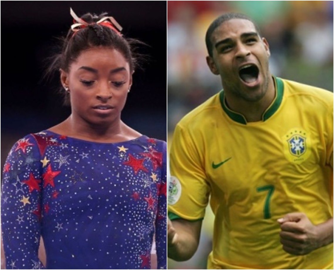 Adriano Imperador se solidariza com Simone Biles após desistência em Olimpíada para cuidar da saúde mental: 'sei o que está passando'