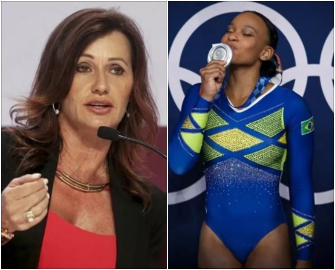 Lenda da ginástica, Nadia Comaneci parabeniza Rebeca Andrade pela prata olímpica; "você fez história"