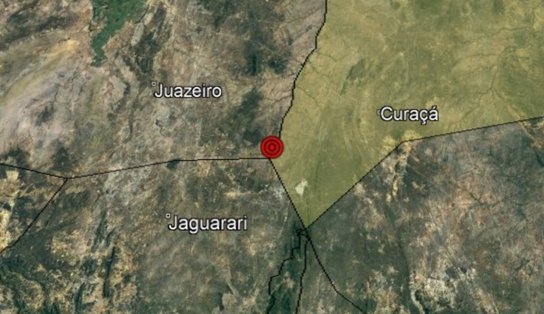 Tremor de terra de magnitude 2.8 atinge cidade no Norte da Bahia, afirma laboratório especializado 