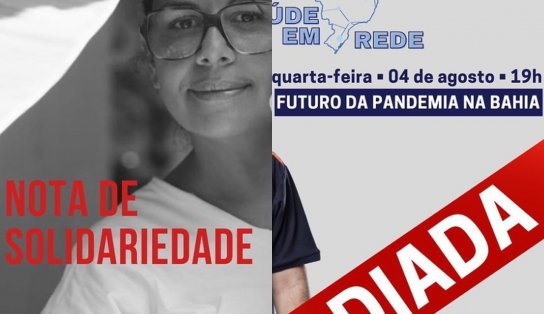 Após agressão verbal contra chef, Fábio Vilas-Boas leva 'bronca' do PT e faz Leo Prates adiar live da saúde 