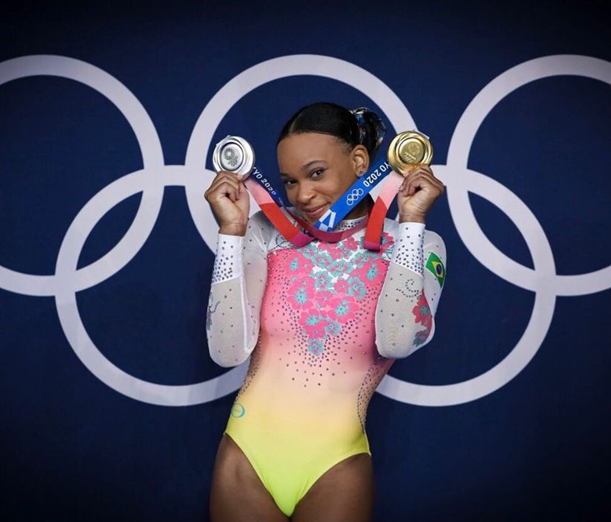 Só dá ela! Rebeca Andrade será porta-bandeira do Brasil no encerramento das Olimpíadas