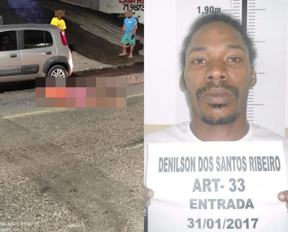 Envolvido em morte de agente penitenciário e chacina é executado minutos depois de deixar presídio em Salvador 