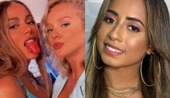 Atriz 'larga o doce' e diz que já ficou com Anitta e Mc Loma; "peguei quase todas as minhas amigas"