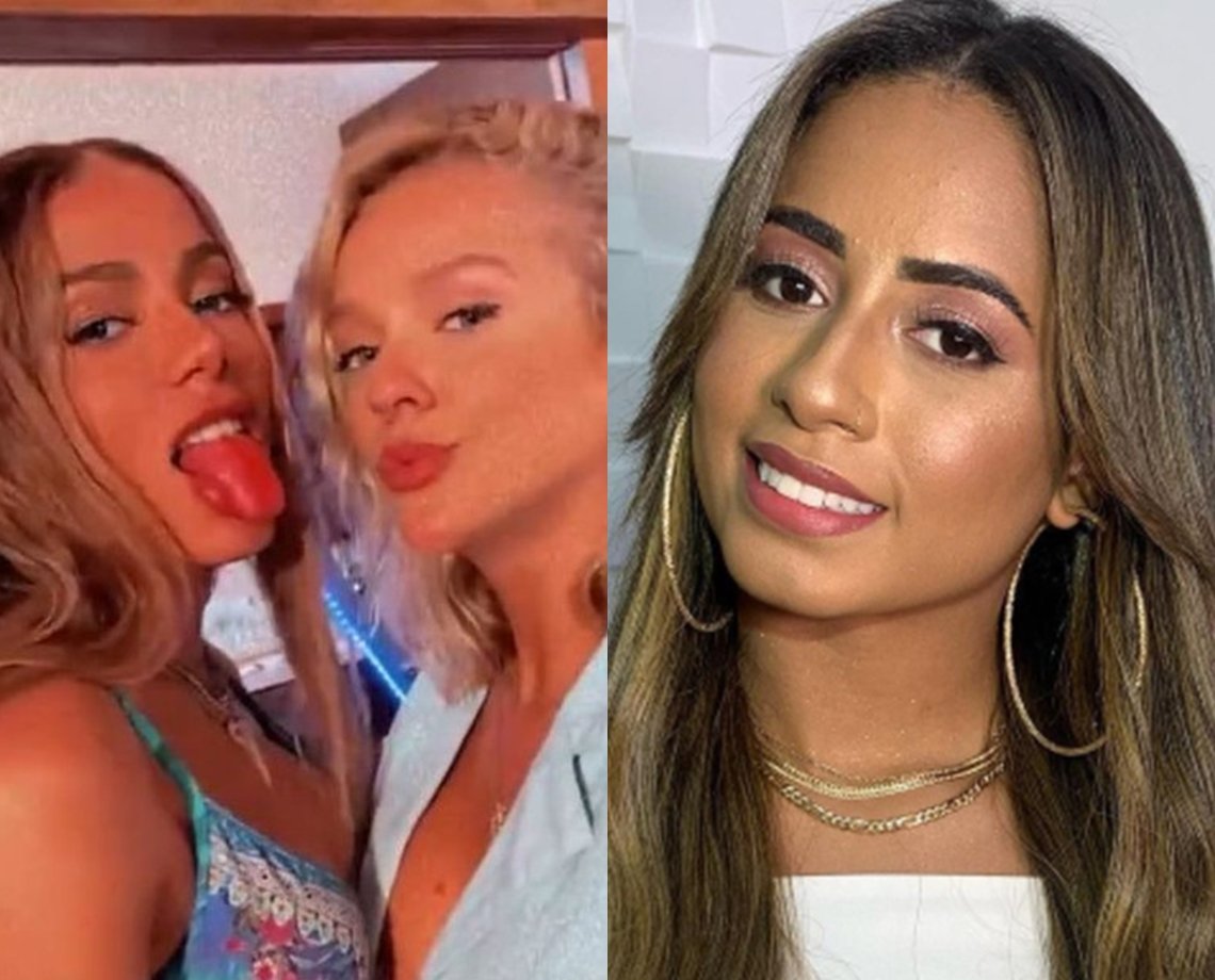 Atriz 'larga o doce' e diz que já ficou com Anitta e Mc Loma; "peguei quase todas as minhas amigas"