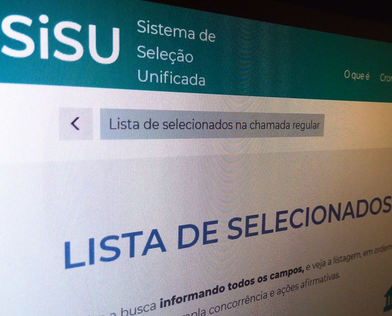 Se ligue, viu?! Inscrição para processo seletivo do Sisu 2021 termina nesta sexta