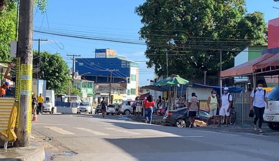 Tiroteio leva tensão ao bairro de Valéria e moradores ficam sem ônibus nesta sexta-feira; madrugada foi de pânico