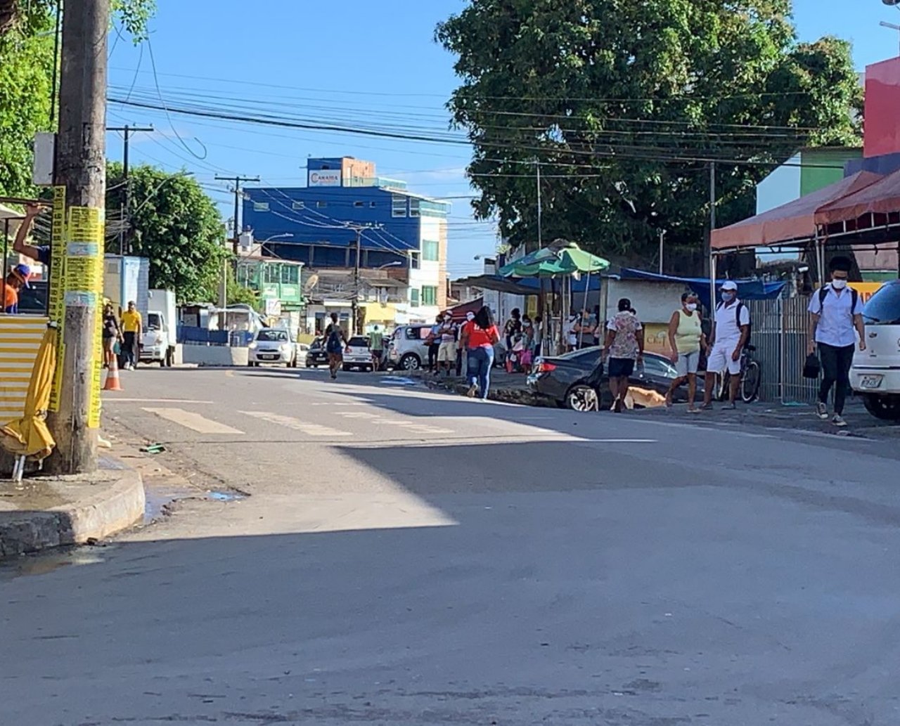 Tiroteio leva tensão ao bairro de Valéria e moradores ficam sem ônibus nesta sexta-feira; madrugada foi de pânico