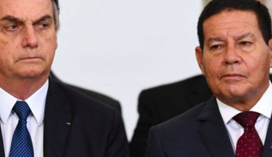 Vice-presidente Hamilton Mourão está "no limite" com Bolsonaro, revela colunista