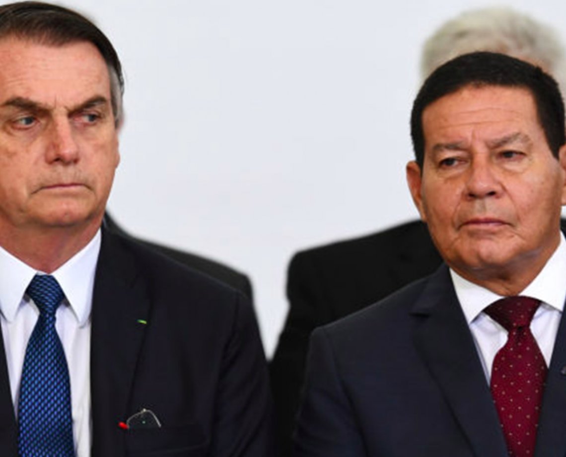 Vice-presidente Hamilton Mourão está "no limite" com Bolsonaro, revela colunista