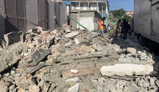 Sobe para 1.300 o número de vítimas fatais do terremoto ocorrido no Haiti