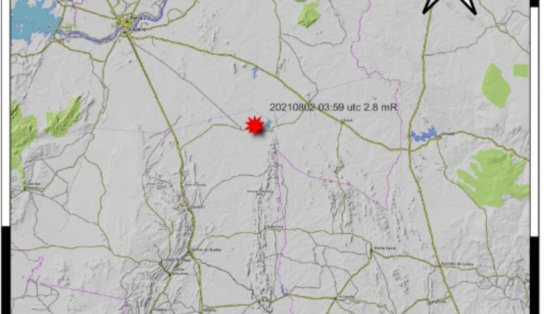 Terra tremeu: abalo sísmico atinge magnitude de 2.2 mR em nova atividade no interior da Bahia 