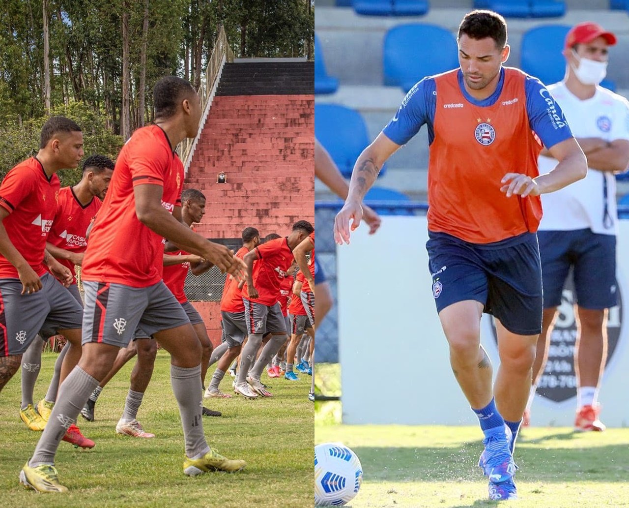 Dupla Ba-Vi: sob olhares de novo técnico, Bahia encara o Grêmio; na Série B, Vitória recebe o Guarani 