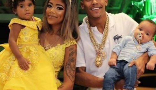 MC Poze, de 20 anos, e esposa de 17 anunciam terceira gravidez; "mais uma princesa"