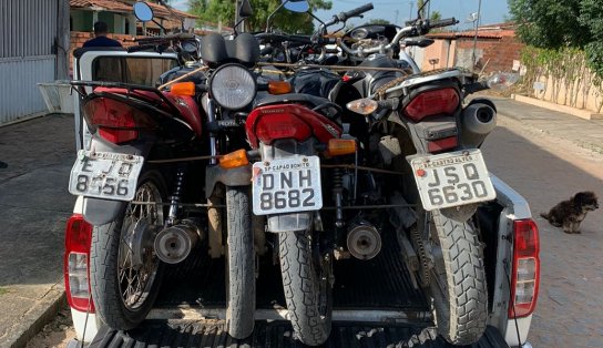 Quatro membros de uma quadrilha de roubo de motos são presos em Feira de Santana