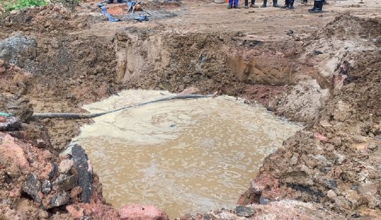 Trabalhador morre soterrado em acidente durante obra de esgotamento sanitário em Lauro de Freitas