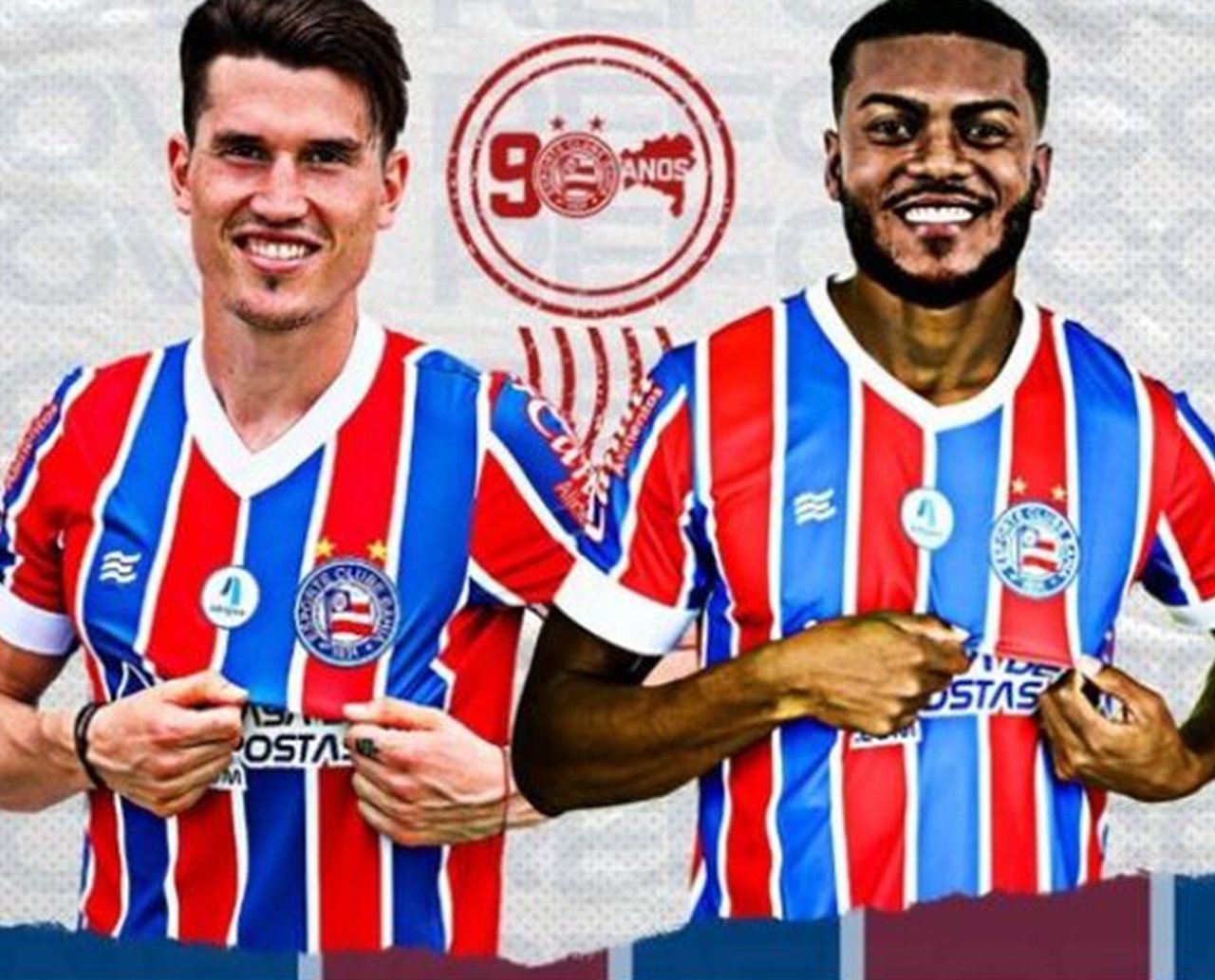 Bahia oficializa contratação de dupla de atacantes: Eugenio Isnaldo e Marcelo Cirino