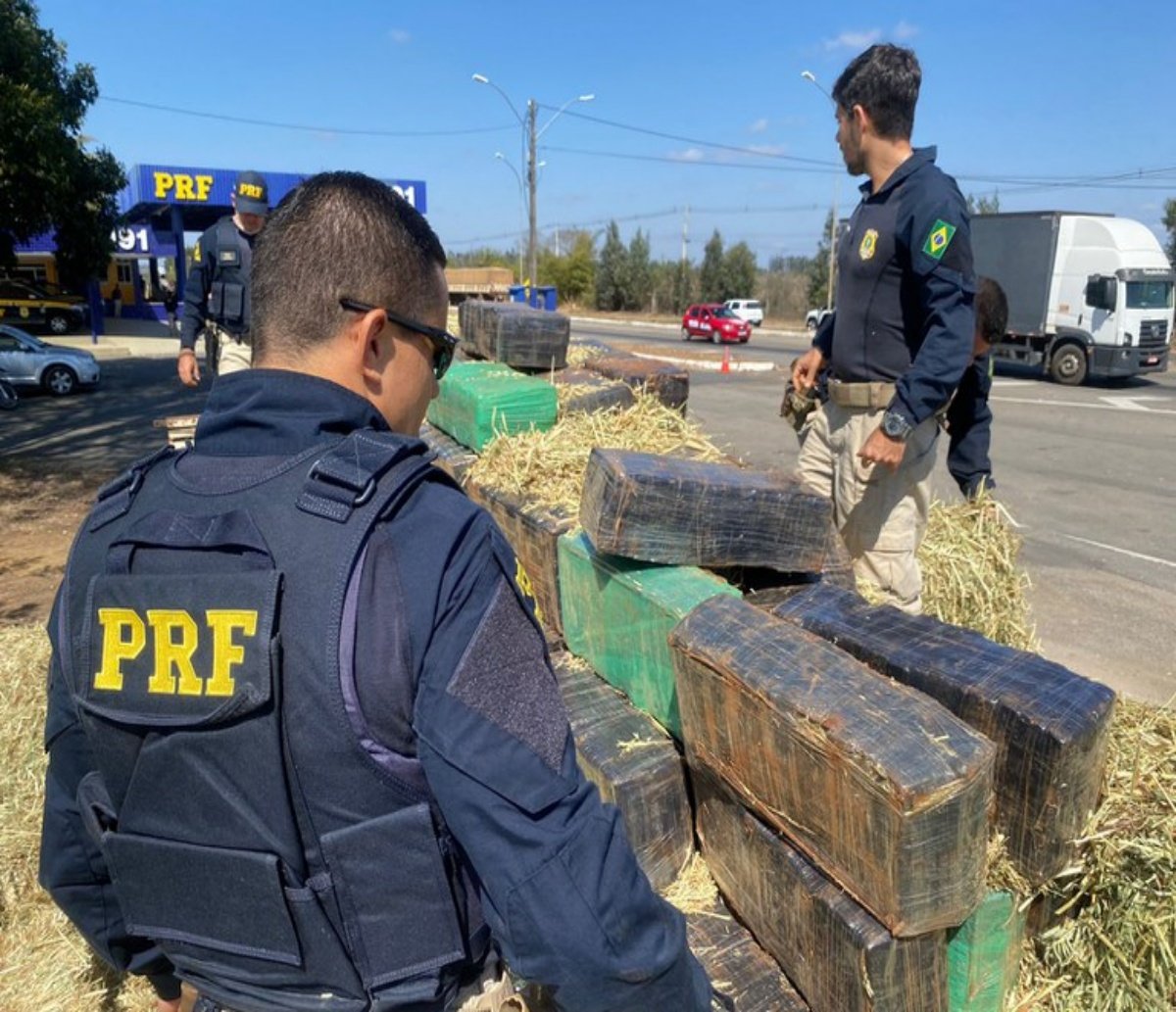 Caminhoneiro é preso na Bahia com três toneladas de maconha que renderiam R$ 6 milhões ao tráfico 