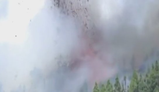 VÍDEO: vulcão nas Ilhas Canárias que preocupou baianos entra em erupção