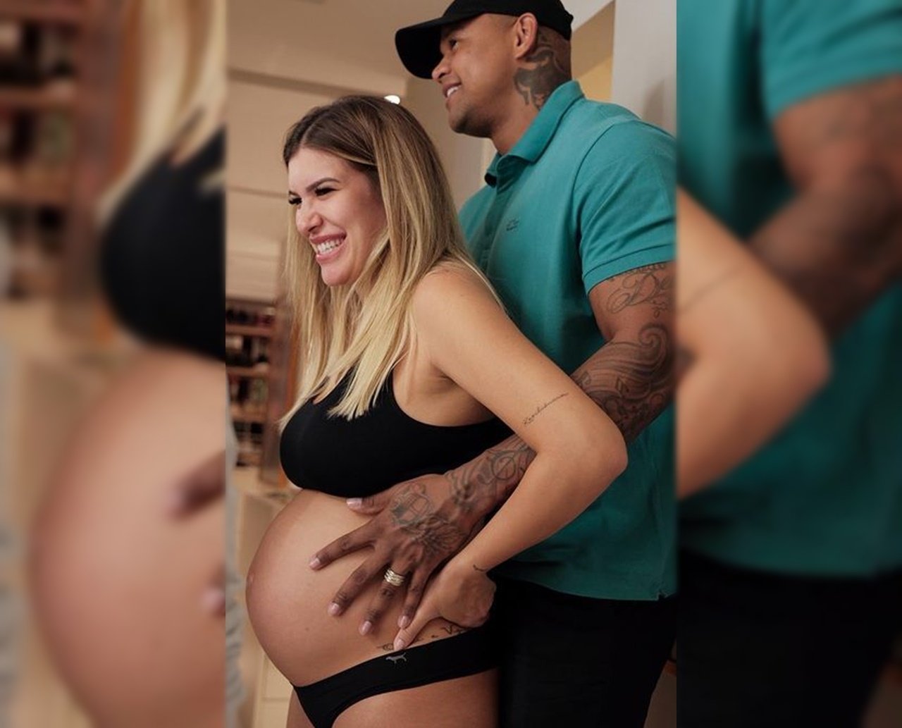 Mais um L: filha de Léo Santana e Lorena Improta nasce em Salvador; veja foto do cantor na maternidade