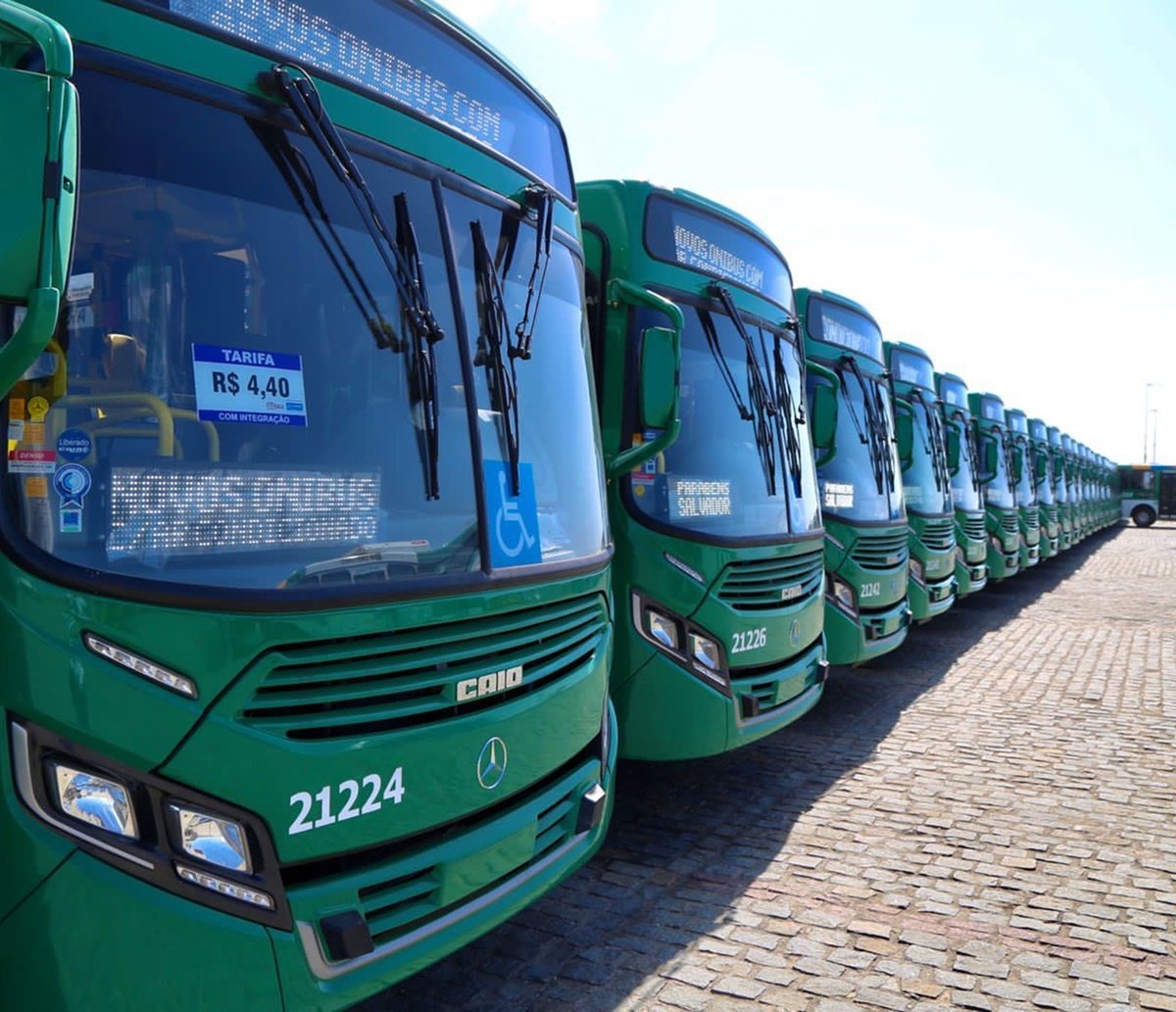 Veja as linhas de ônibus que vão contar com novos veículos com ar-condicionado a partir de quinta em Salvador 