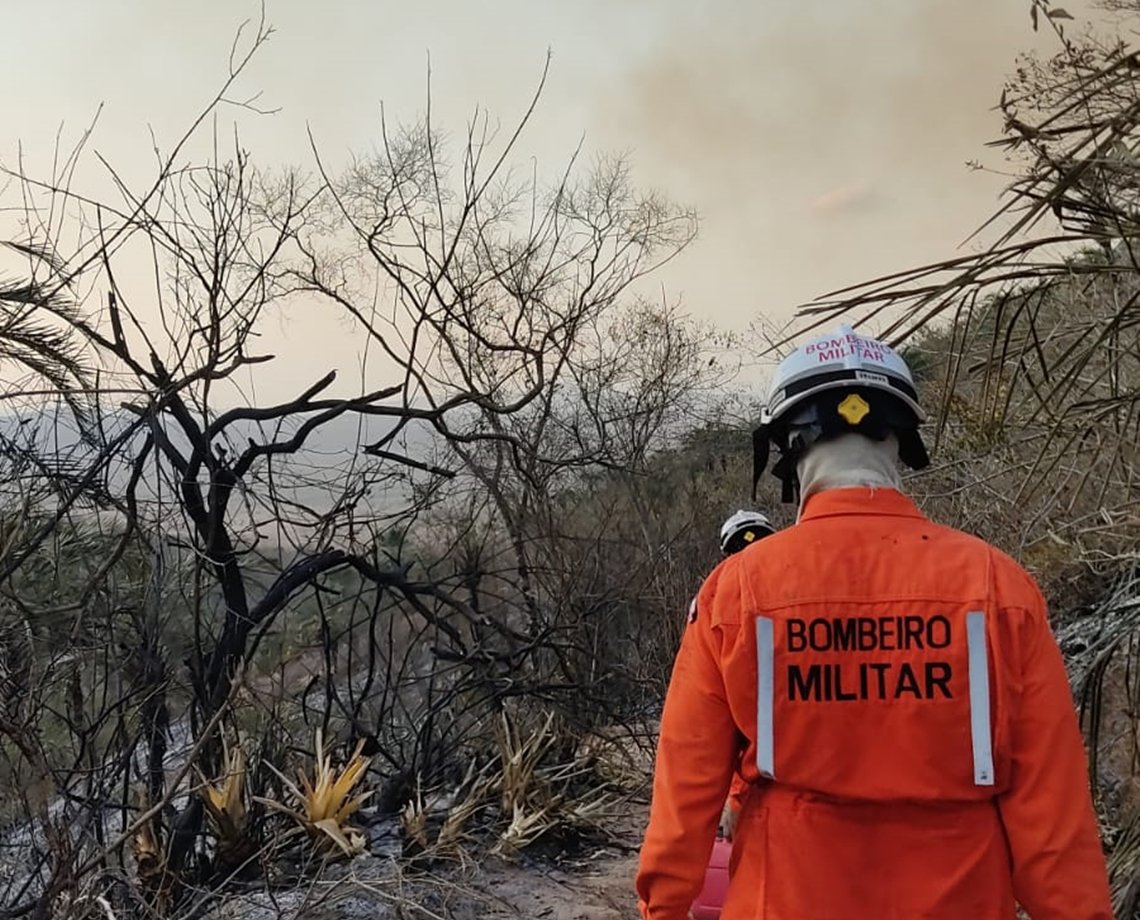 Ajuda divina: chuvas no interior ajudam a combater focos de incêndios na Bahia; confira boletim