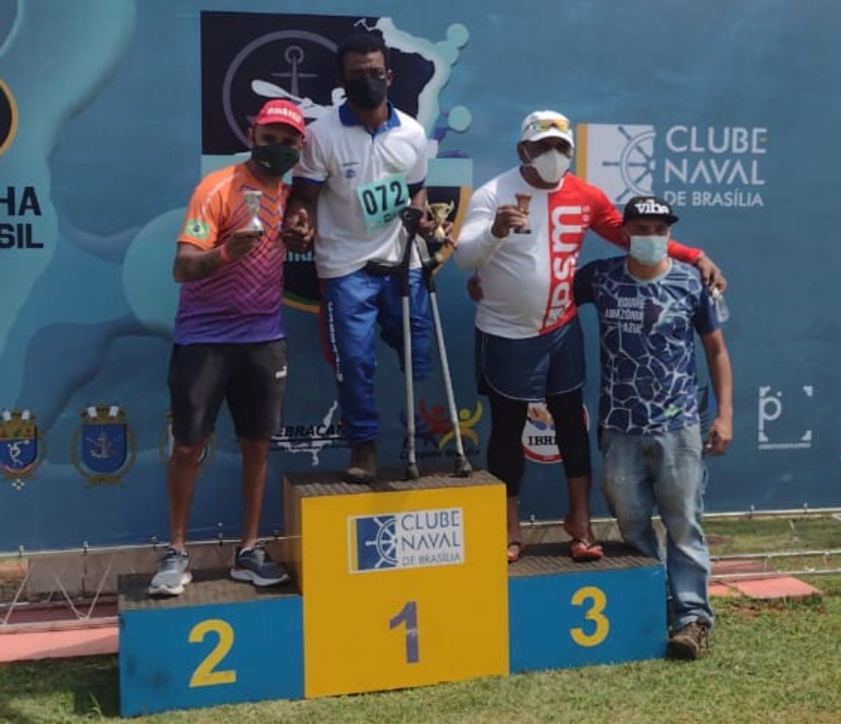 Bahia conquista 16 medalhas no Campeonato Brasileiro de Canoagem; um dos pódios foi exclusivamente baiano