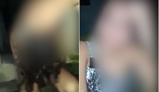 Vídeo: namorada de traficante do BDM em Paripe é torturada por rivais e tem cabelo cortado; bandidos filmaram tudo e colocaram nas redes 