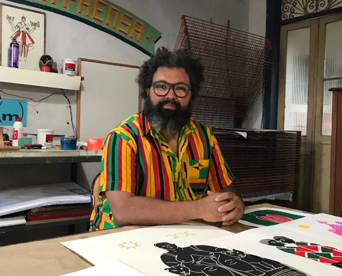 Vítima da Covid, artista gráfico baiano é homenageado na Semana da Feira Miolo(s), em São Paulo