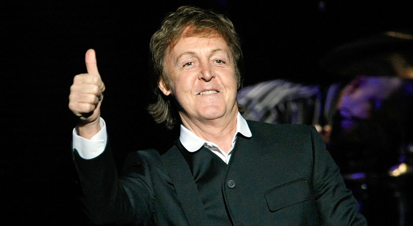 Paul McCartney para de fumar maconha por exemplo aos netos