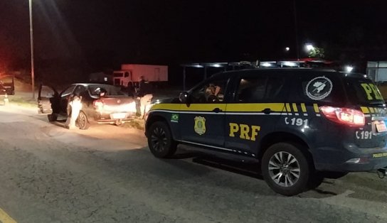 Durante operação na BR-101, PRF prende quarteto suspeito de cometer assaltos a ônibus em Alagoinhas 